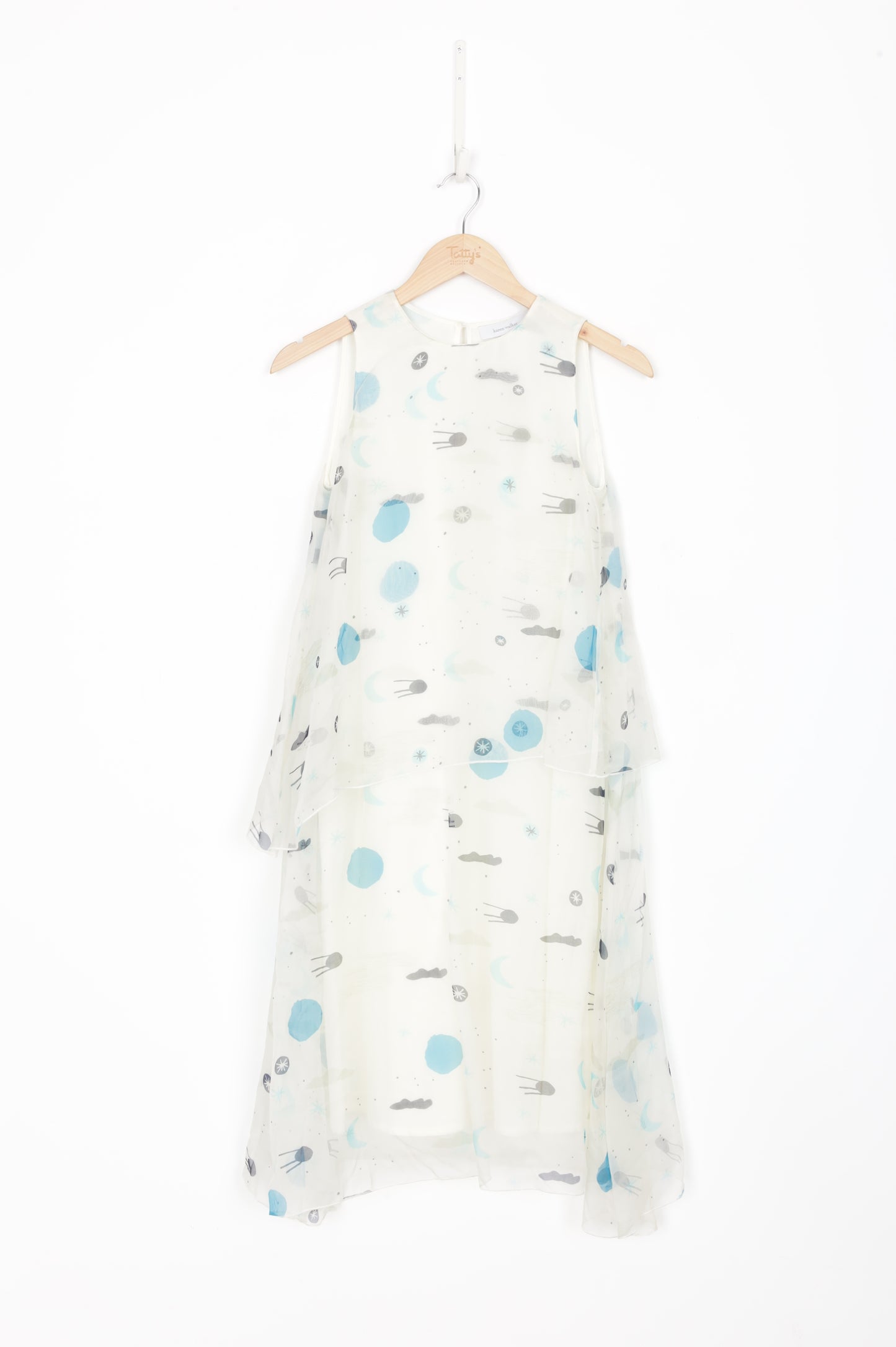 Karen Walker Womens White Dress Size 4