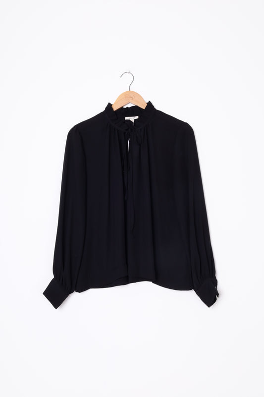 juliette hogan Womens Black Top Size 10