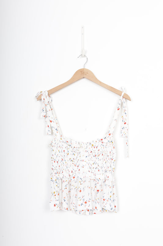 Magali Pascal Womens White Top Size M