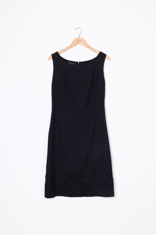 Wallace Rose Womens Black Dress Size 14