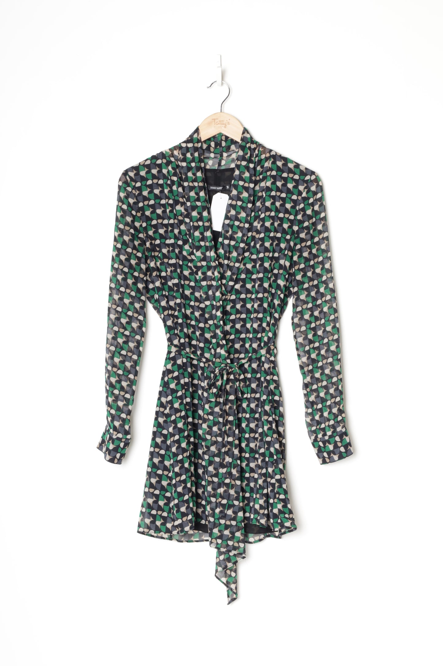 denny rose Womens Green Dress Size M