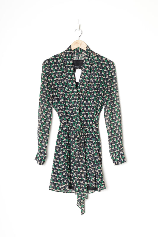 denny rose Womens Green Dress Size M