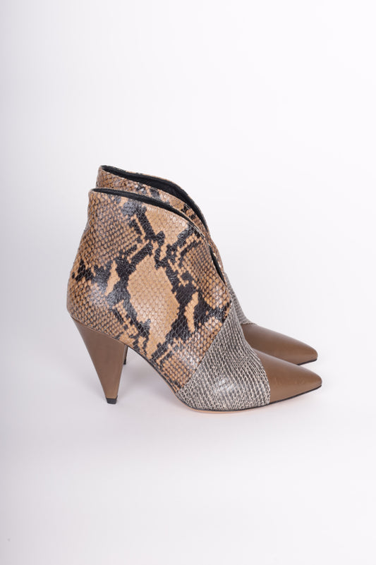Isabel Marant Womens Beige Boots  Size EU 37
