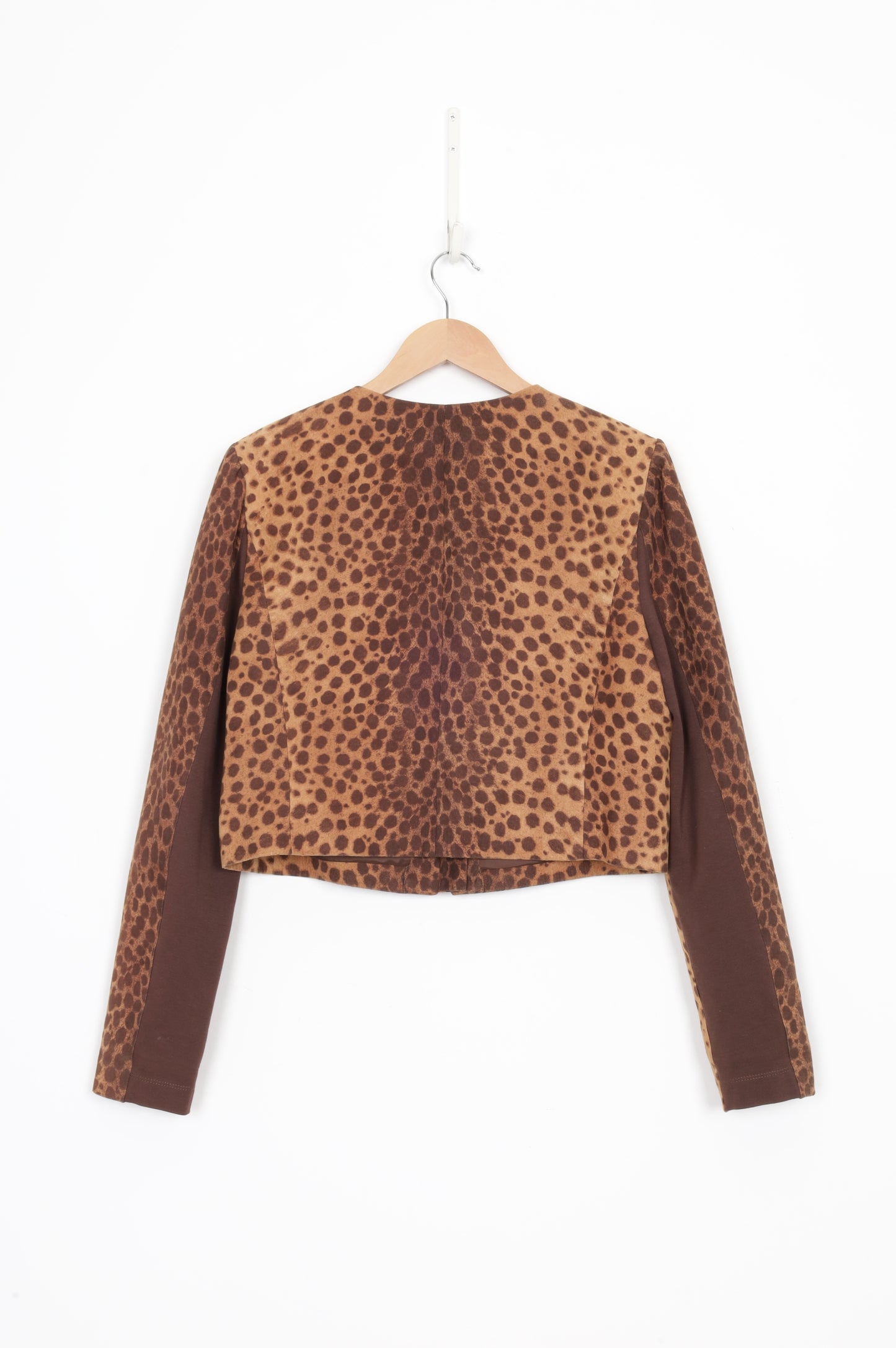 BCBG Maxazria Womens Brown Jacket Size L