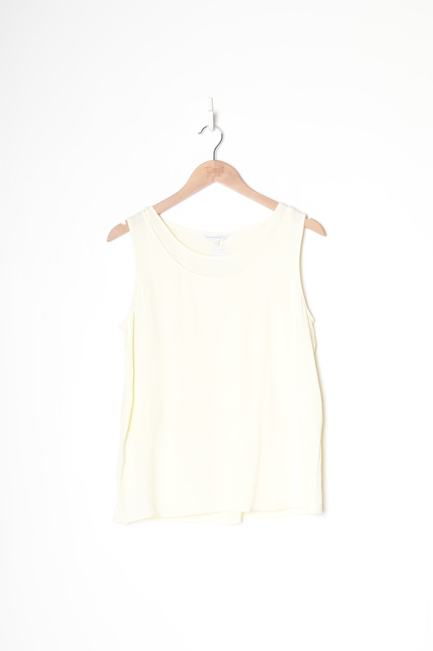Veronika Maine Womens Yellow Top Size 10