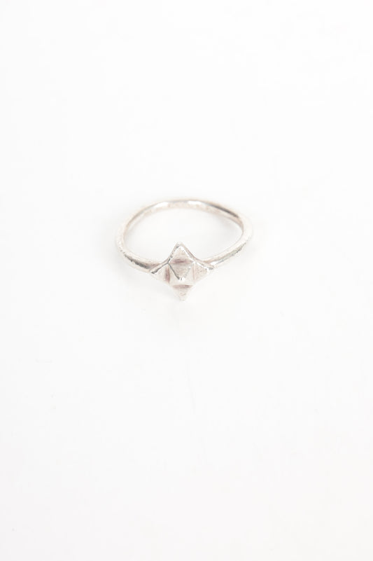 Stolen Girlfriends Club Womens Silver Ring Size US 8