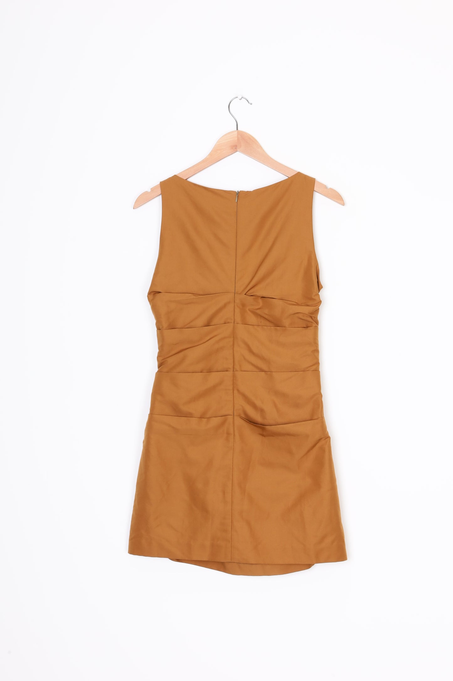 Wynn Hamlyn Womens Brown Dress Size XS