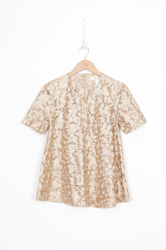 Juliette Hogan Womens Gold Dress Size 6