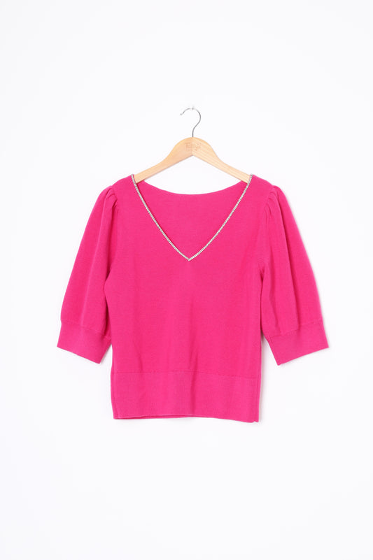 No Label Womens Pink Top Size L