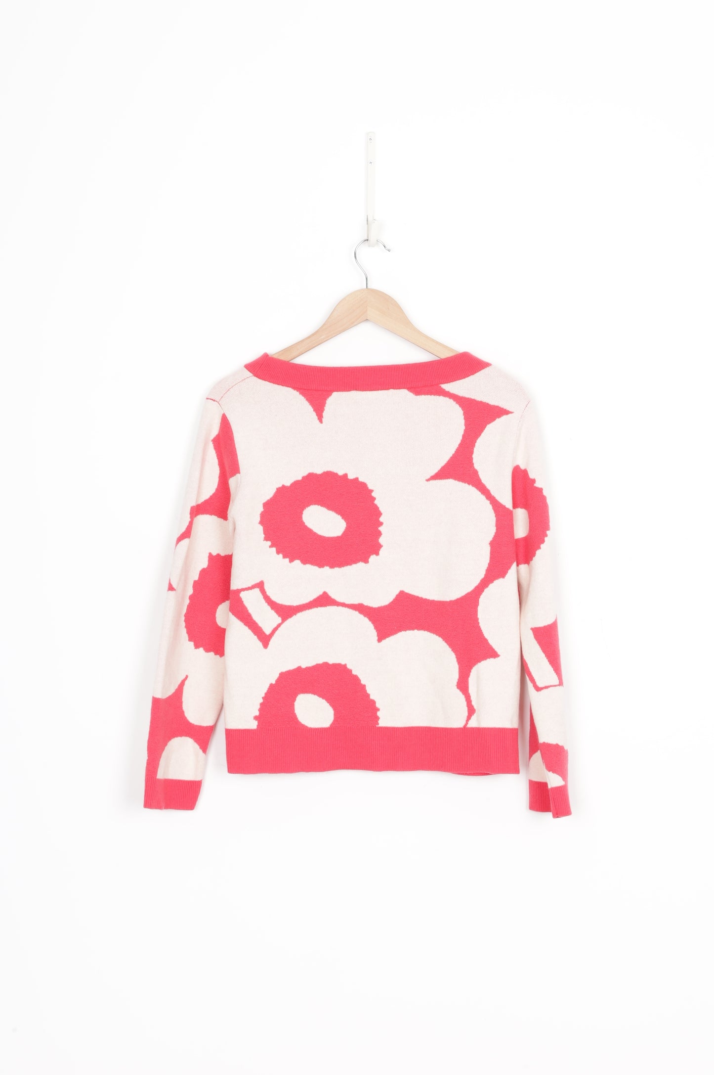 Marimekko Womens Pink Jumper Size XS