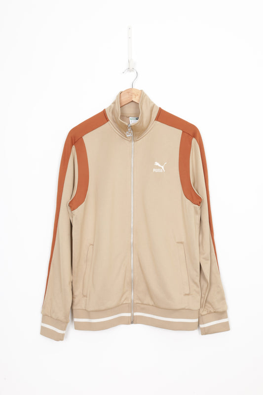 Puma Mens Beige Jacket Size M