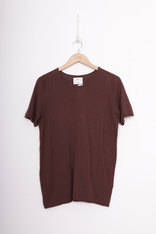 juliette hogan Womens Red T-shirt Size XS