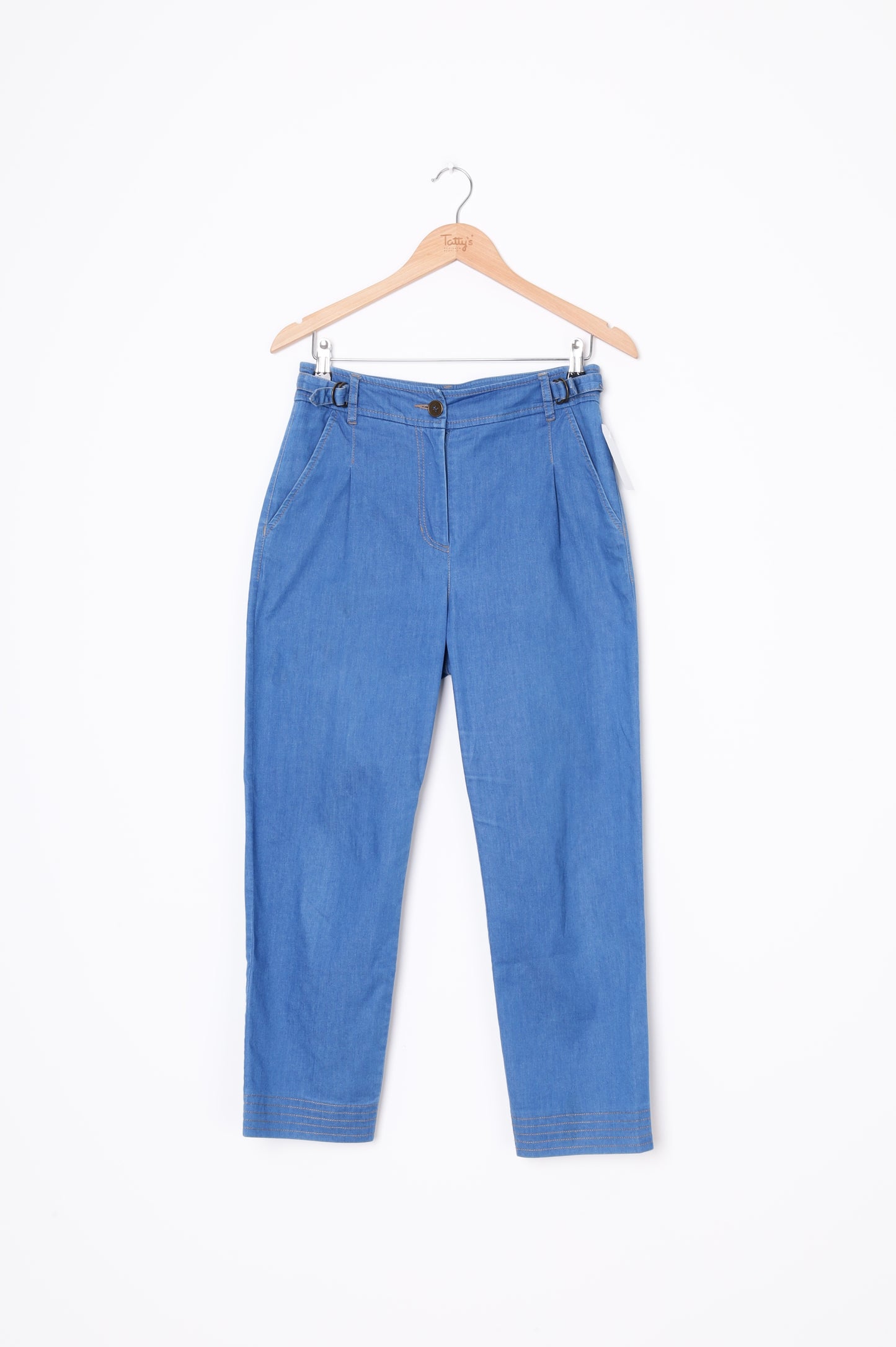 Sylvester Womens Blue Pants Size S