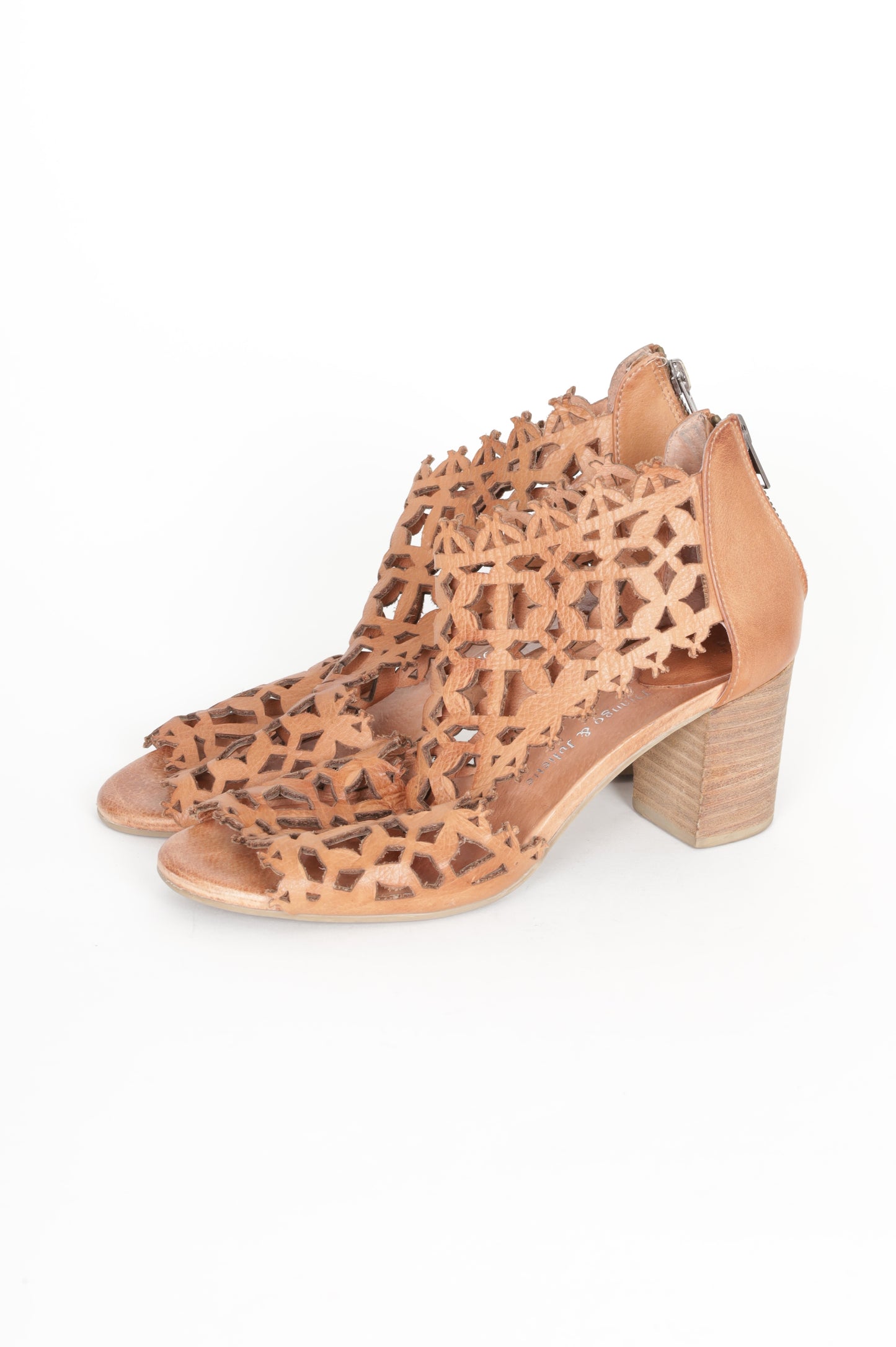 Django & Juliette Womens Brown Heels Size EU 39