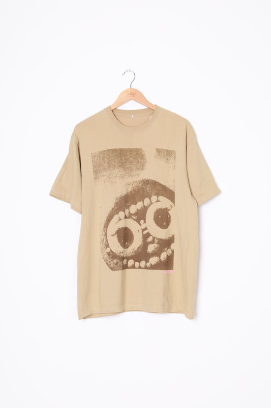 Cactus Jack Mens Khaki T-shirt Size L