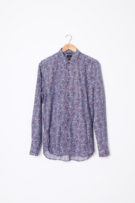 Lost Monarchy Mens Blue Shirt Size L
