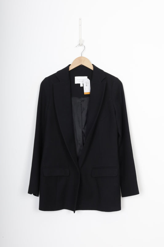 Viktoria & Woods Womens Black Blazer Size 1