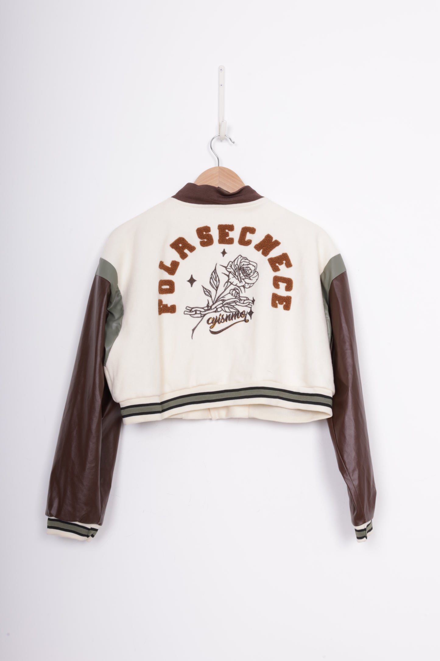 xuxiansheng Womens Cream Jacket Size XS