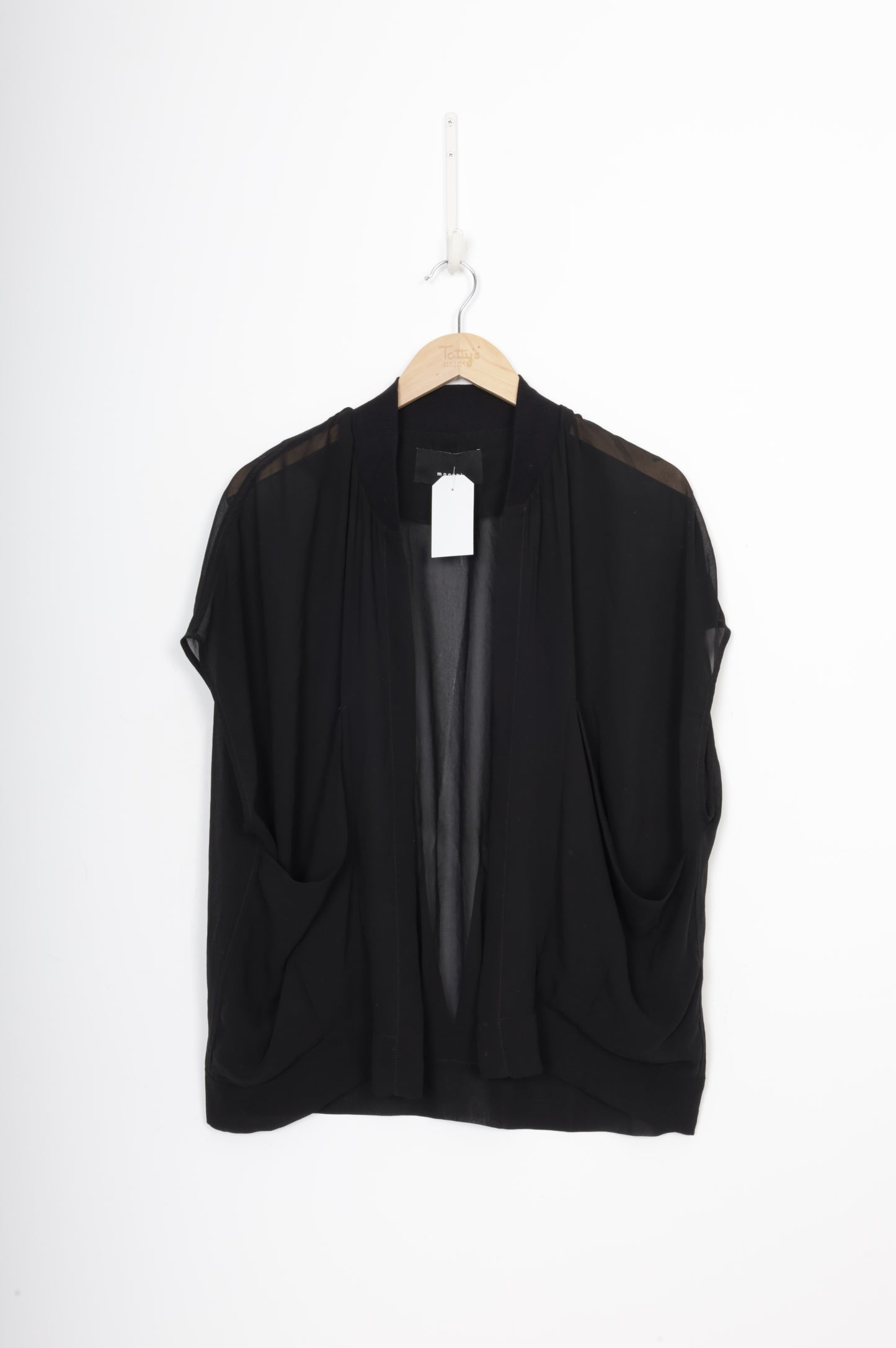 Moochi Womens Black Top Size M