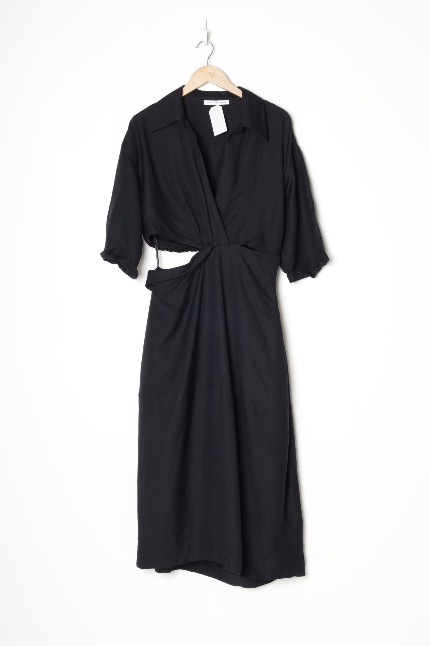 Camilla & Marc Womens Black Dress Size 14