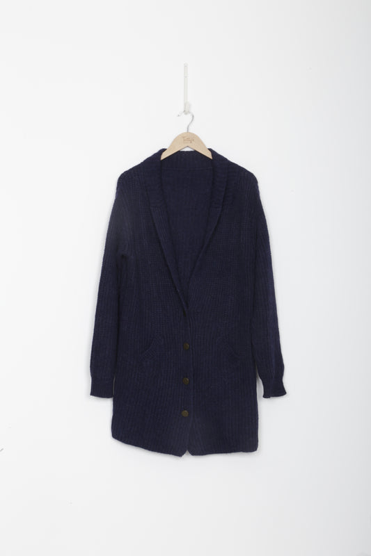 See by Chloe Womens Blue Cardigan Size 10