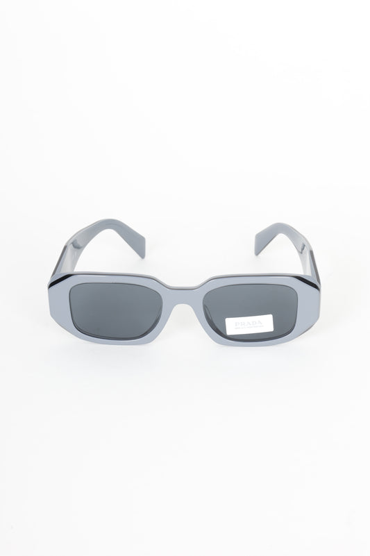 Prada Womens Grey Sunglasses Size O/S