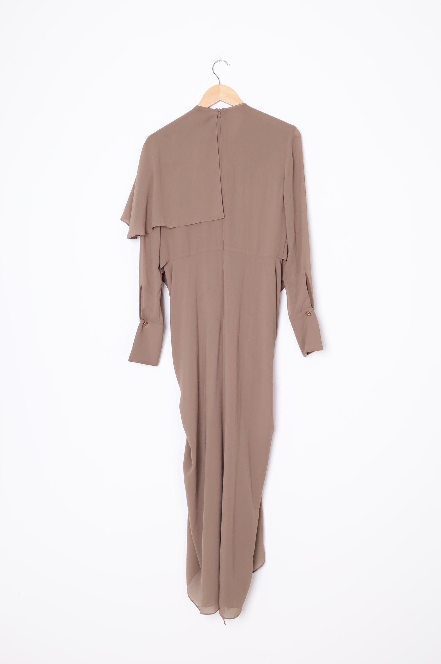 Carla Zampatti Womens Beige Dress Size 8