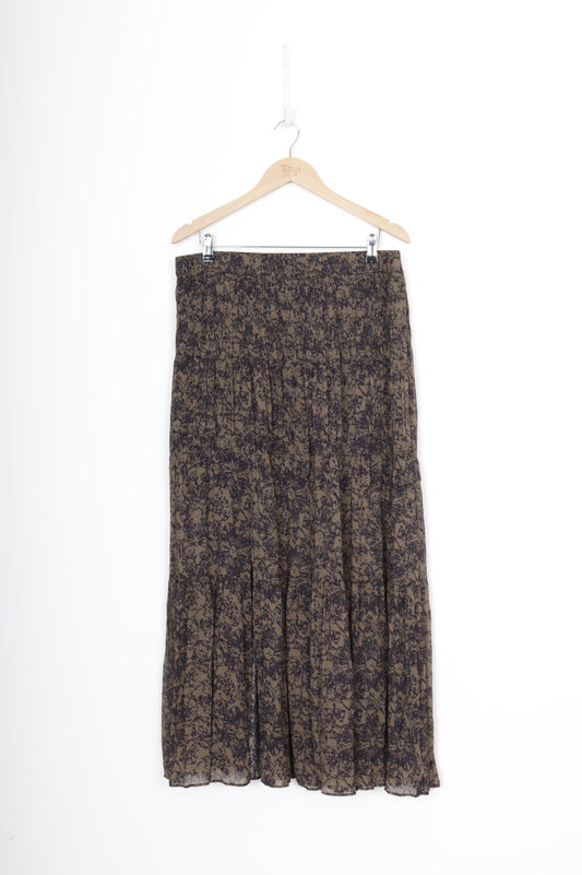 Storm Womens Brown Skirt Size 16