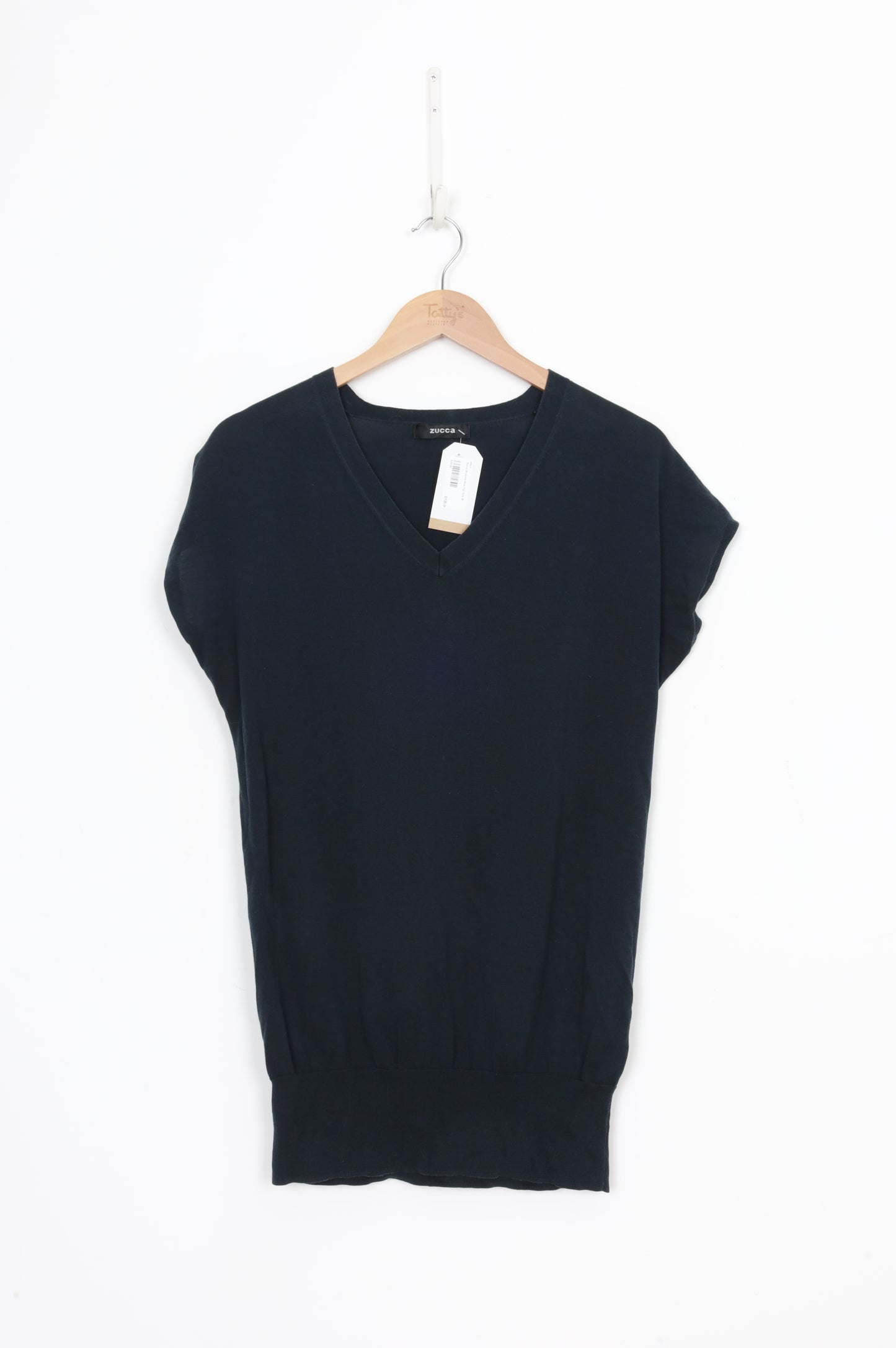Zucca Womens Blue Top Size M