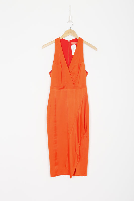 Manning Cartell Womens Orange Dress Size 8