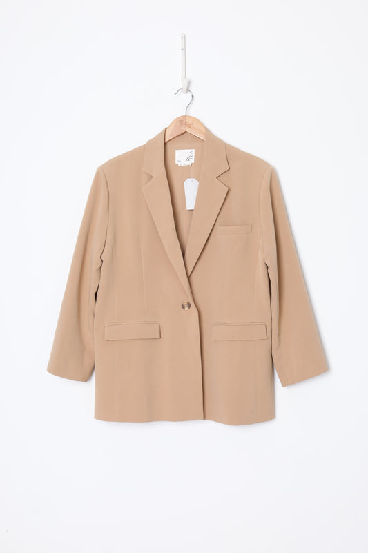Love Bonito Womens Beige Blazer Size M