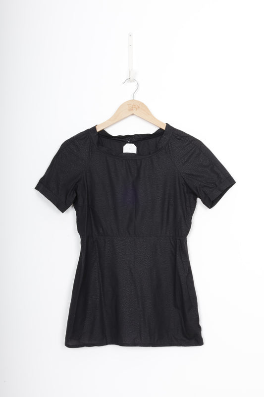 Zambesi Womens Black Top Size 8