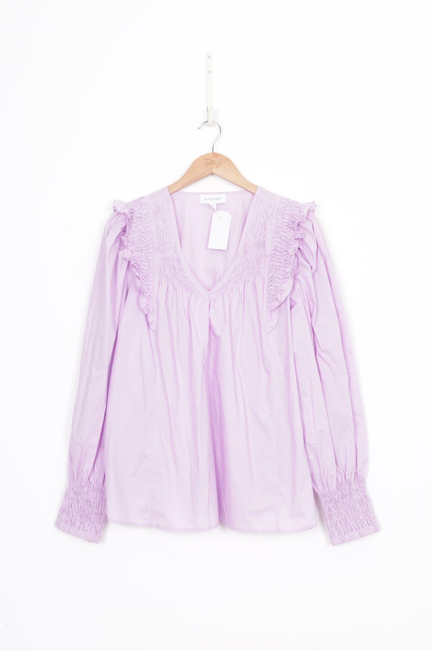 Witchery Womens Purple Top Size 16
