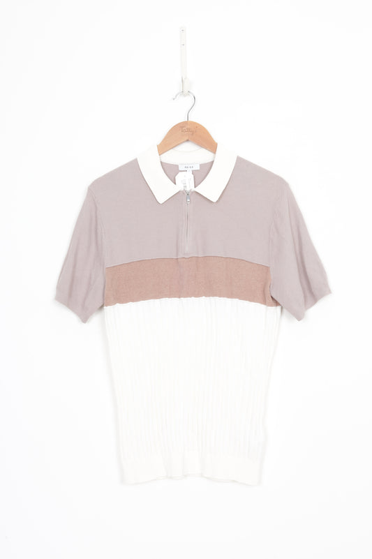 Reiss Mens Beige Top Size M