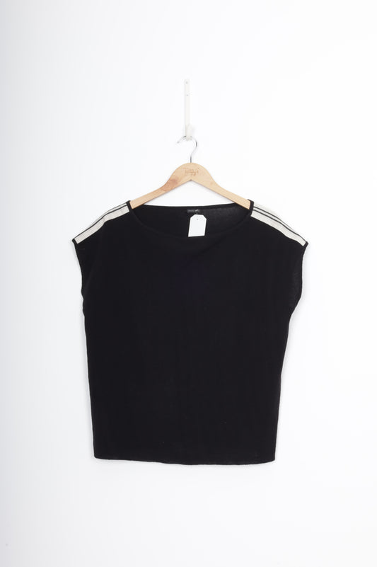 Annette Gortz Womens Black Top Size L