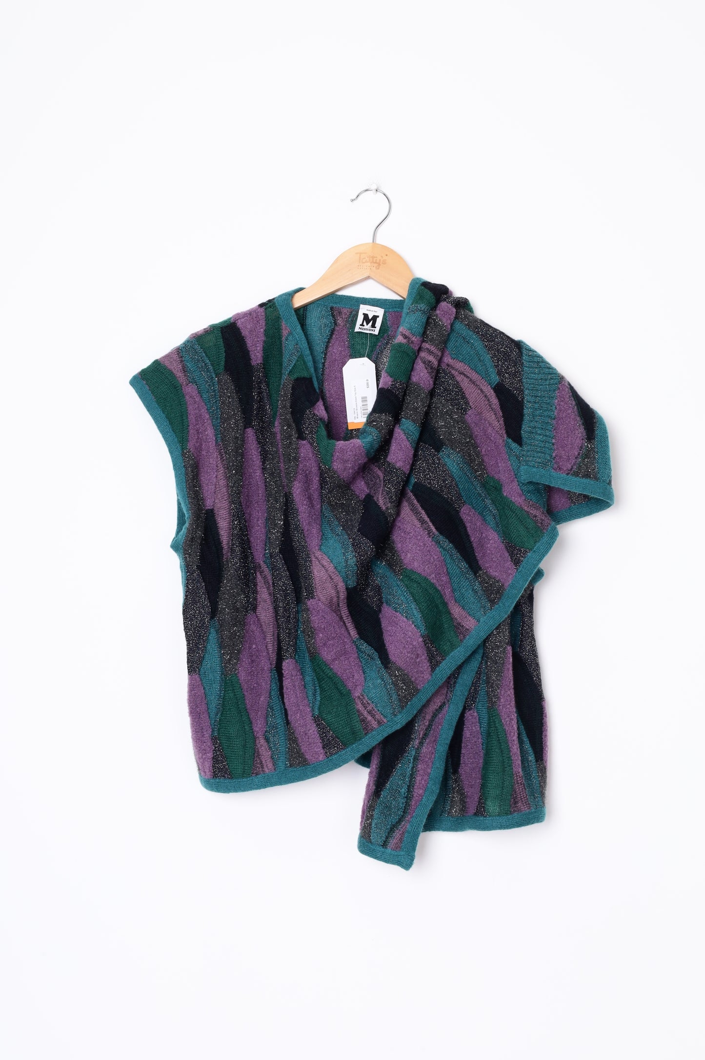 Missoni Womens Green Top Size S