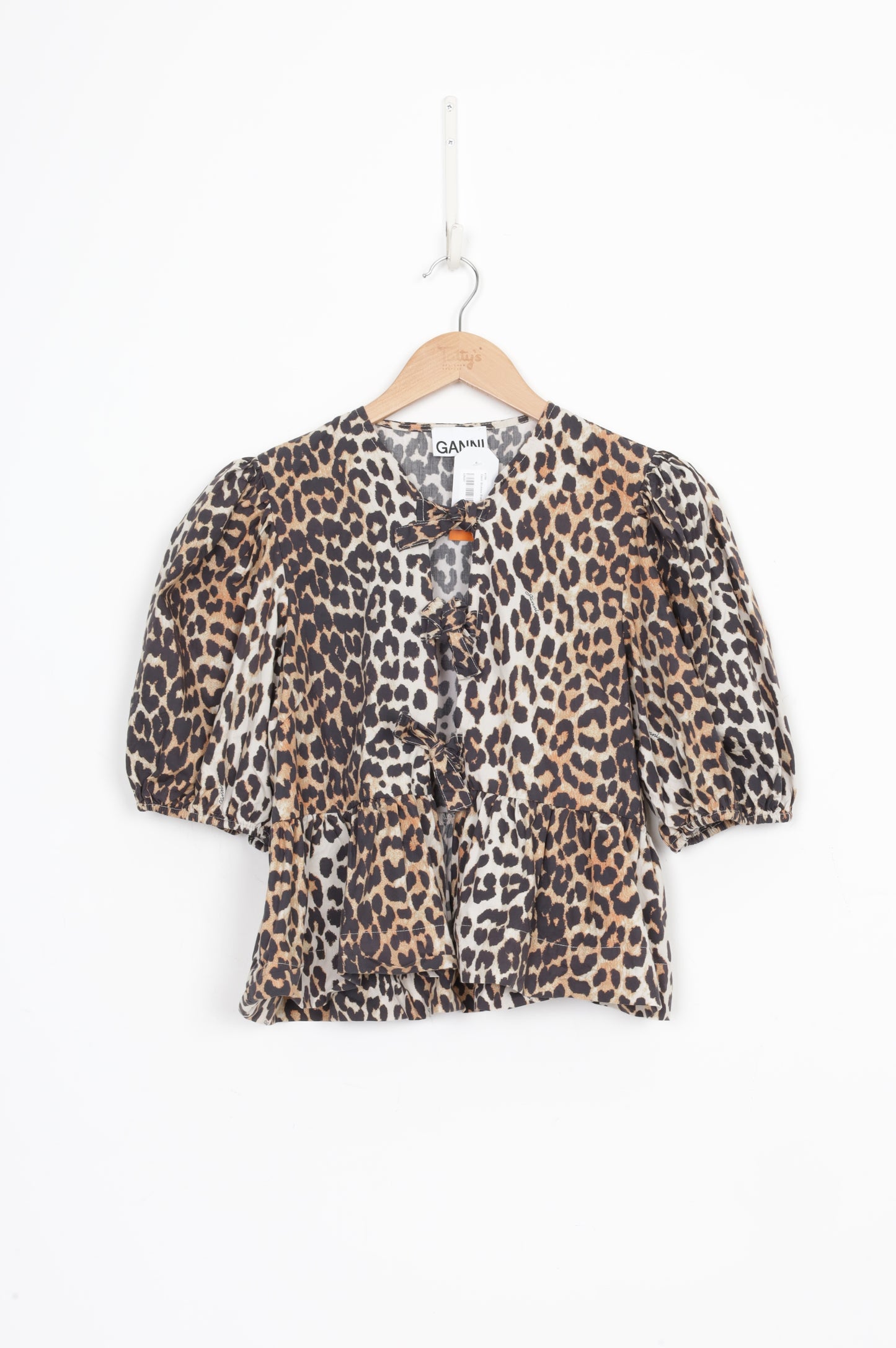 Ganni Womens Black Top Size EU 36