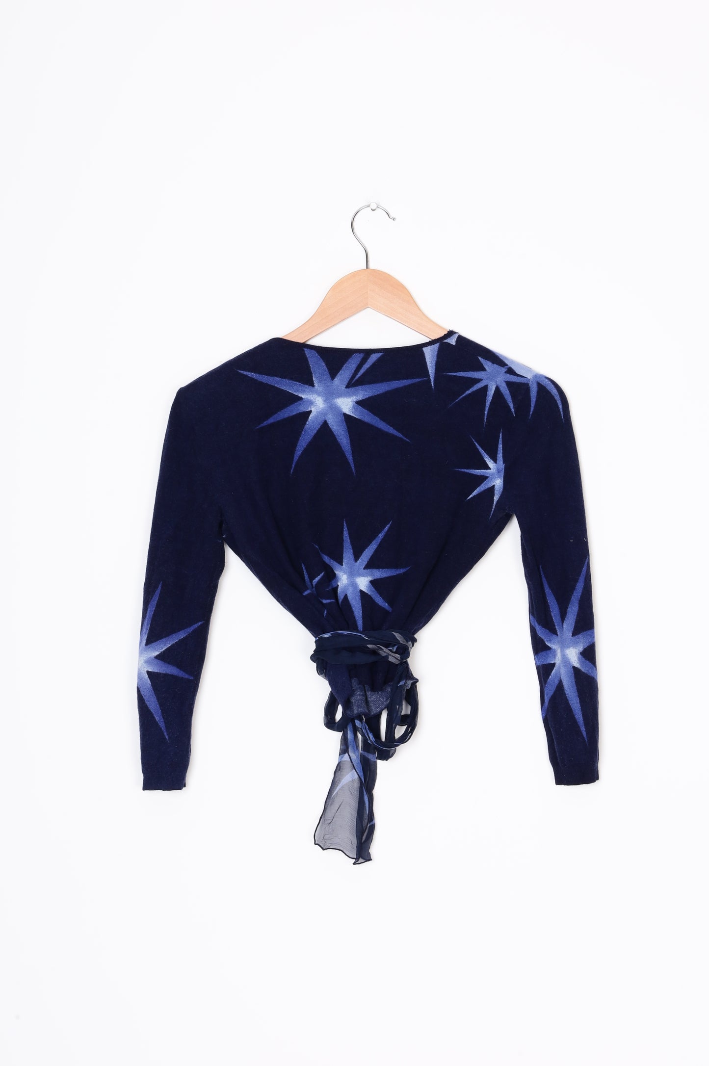 Blumarine Womens Blue Cardigan Size S
