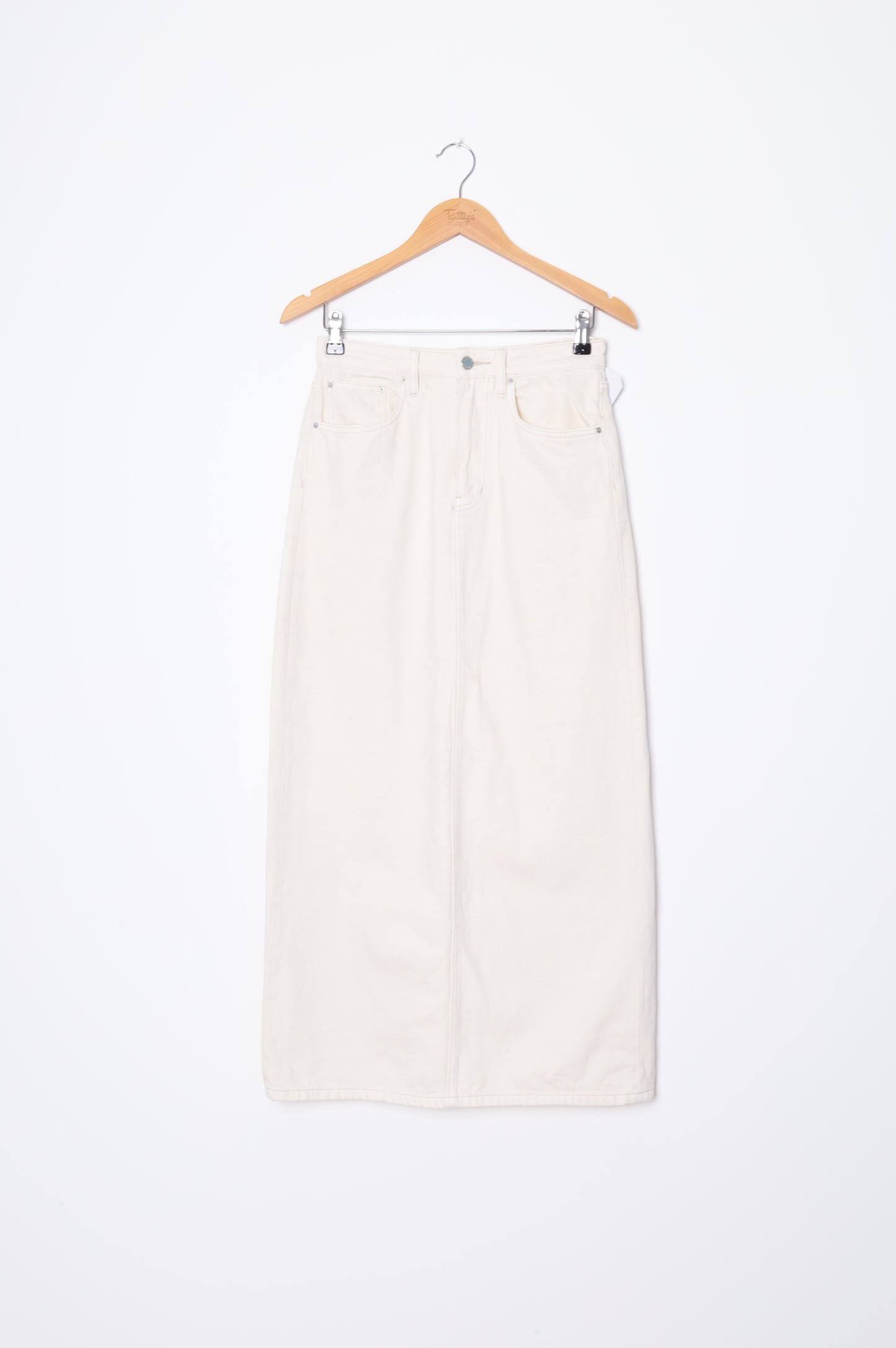 Assembly Label Womens Cream Maxi Skirt Size 8