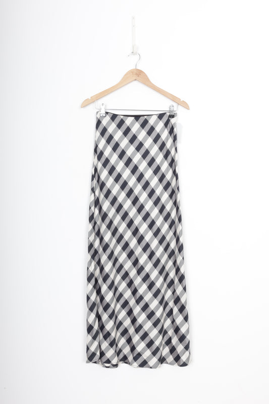 Max Womens Blue Maxi Skirt Size 6