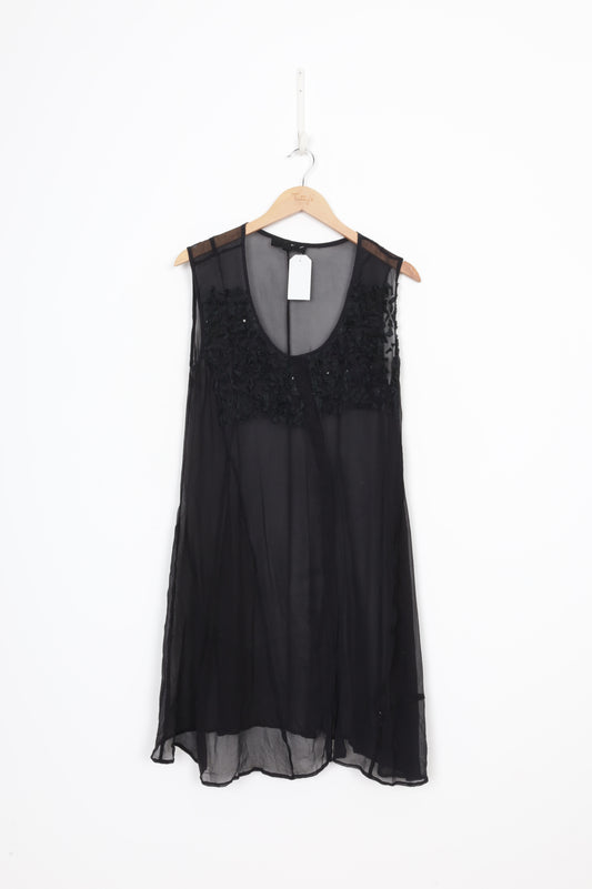 Verge Womens Black Dress Size M