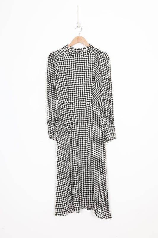 Veronika Maine Womens White Dress Size 8