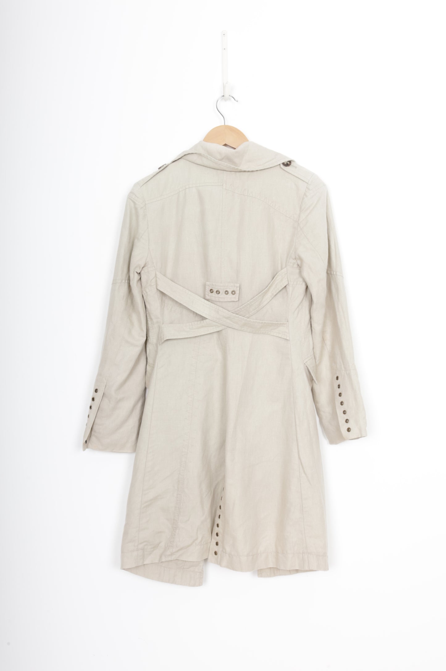 Cooper by Trelise Womens Beige Coat Size S
