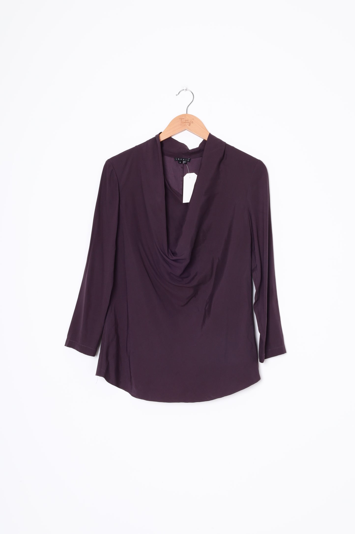 Theory Womens Purple Top Size S