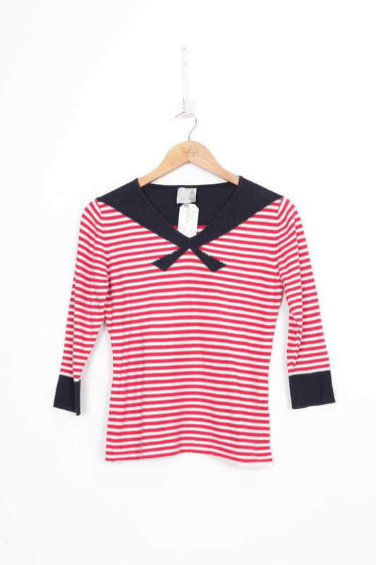 Hi There from Karen Walker Womens Red Jumper Size 10