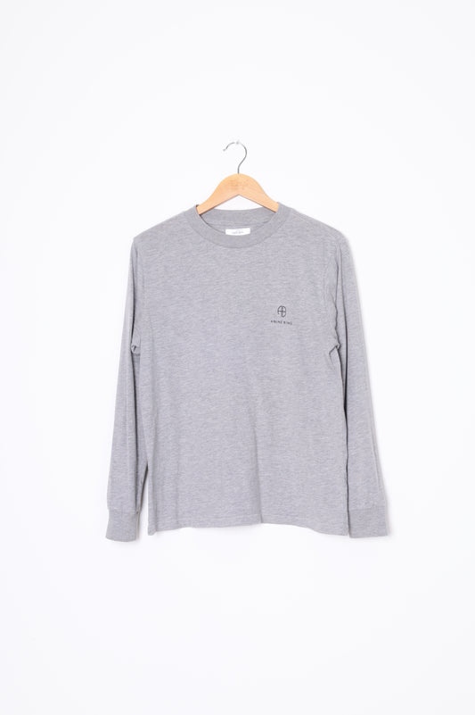 Anine Bing Womens Grey T-shirt Size XS