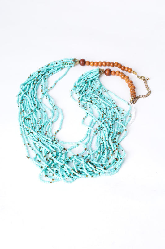 No Label Womens Blue Necklace Size O/S