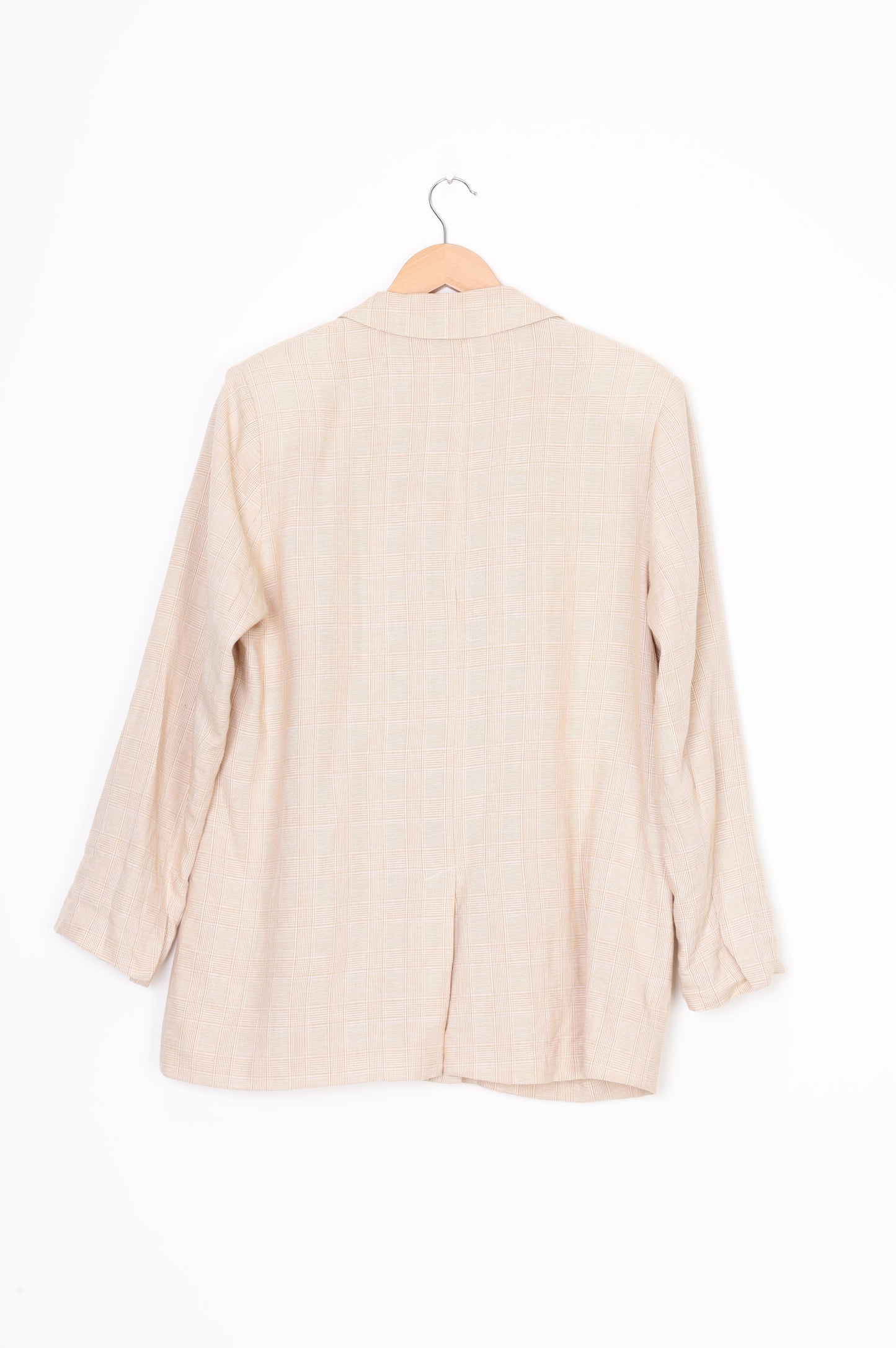 A&C Womens Beige Blazer Size L
