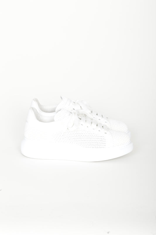 Alexander McQueen Womens White Sneakers Size EU 40
