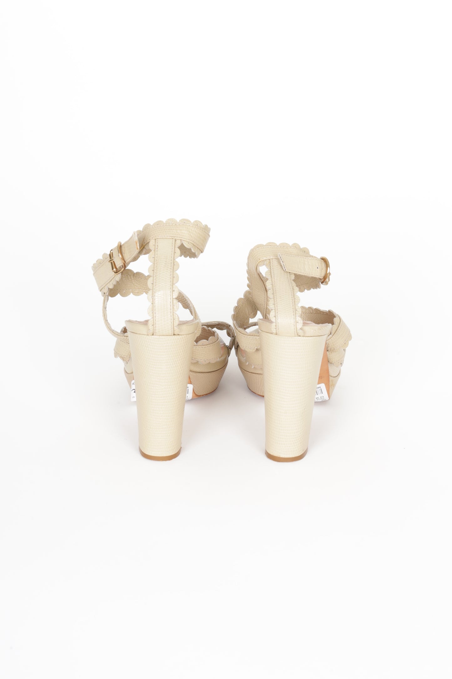 Chloe (Vintage) Womens Beige Heels Size EU 39